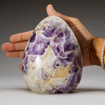 Genuine Polished Chevron Amethyst Freeform // 4 lb