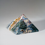 Genuine Polished Ocean Jasper Pyramid // 1.5 lb