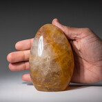 Genuine Polished Lemon Quartz Freeform (Medium)