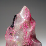 Genuine Polished Strawberry Quartz Flame // 2 lb