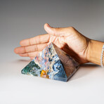 Genuine Polished Ocean Jasper Pyramid // 1.5 lb