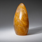 Genuine Polished Lemon Quartz Freeform (Medium)