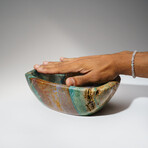 Genuine Polished Ocean Jasper Bowl // 5.5 lb