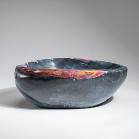 Genuine Polished Polychrome Jasper Bowl // 5 lb