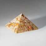 Genuine Polished Picture Jasper Pyramid // 1.5 lb