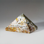 Genuine Polished Ocean Jasper Pyramid // 1 lb