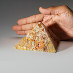 Genuine Polished Picture Jasper Pyramid // 1.5 lb