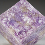 Genuine Polished Lepidolite Cube // 1 lb