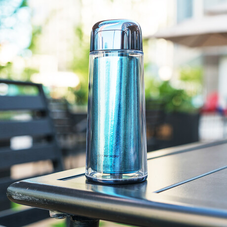 TITANER Titanium Water Bottle // Blue