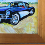 Classic '57 Chevy Corvette Car Painting
