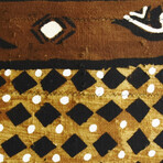 Malian Tribal Cloth & Velvet Pillows // Set Of 2