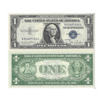 1935 D $1 Silver Certificates Narrow