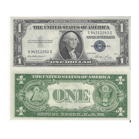 1935 E $1 Silver Certificates