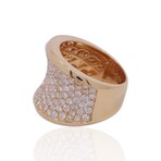 18K Yellow Gold Diamond Ring // Ring Size: 6 // New