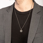 Moneta Sovereign Pendant Necklace // 24.5"