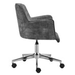 Sunny Pro Office Chair in Velvet (Beige Velvet + Chrome Base)