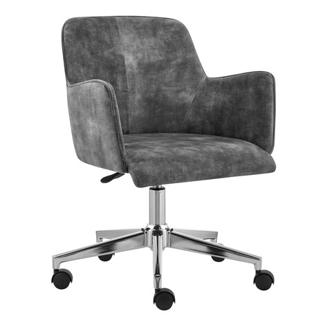 Sunny Pro Office Chair in Velvet (Beige Velvet + Chrome Base)