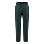 Gino Vitale // Men's Slim Fit 2-Piece Double Breasted Suit // Hunter Green (R-36R)