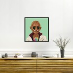 Mahatma Gandhi // Amit Shimoni (12"H x 12"W x 1.5"D)