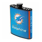NFL Plastic Flask Set + Funnel // Miami Dolphins