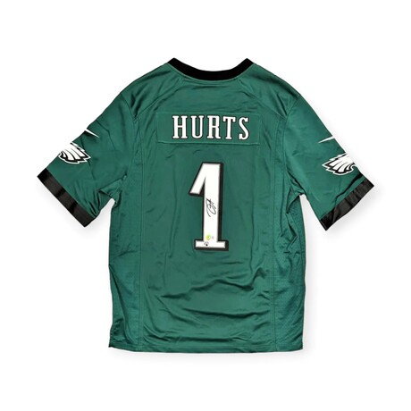 Jalen Hurts // Philadelphia Eagles // Autographed Jersey