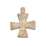 Large Lead Crusader Cross // 12th-14th Century