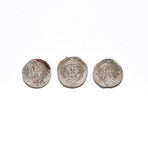 3 Sassanian Persia Coins // Khusro II, 590 - 627 AD