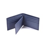 Leather Wallet // Blue // Model 4553