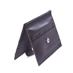 Leather Card Holder // Brown // Model 4534