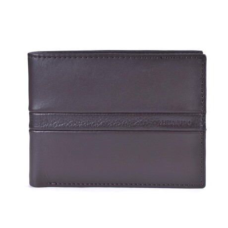 Leather Wallet // Brown // Model 4553