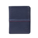 Leather Wallet // Blue // Model 4703