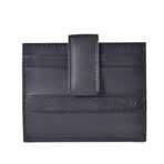 Leather Card Holder // Black // Model 4534
