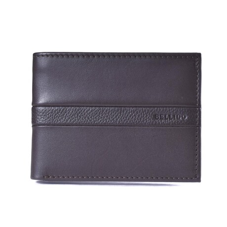 Leather Wallet // Brown // Model 4583