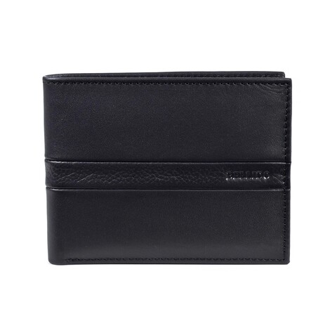 Leather Wallet // Black // Model 4553