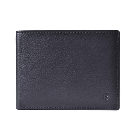 Leather Wallet // Black // Model 3383