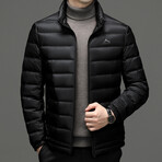 Puffer Jacket // Black (2XL)