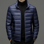 Puffer Jacket // Blue (XL)