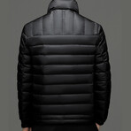 Puffer Jacket // Black (M)
