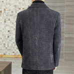 Button-Up Jacket // Dark Gray (S)