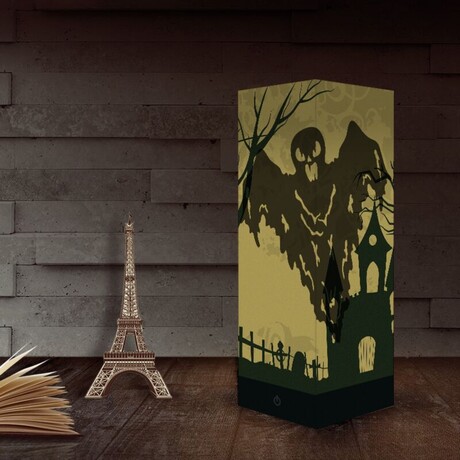 3D Paper Lamp Halloween // Ghost // Set of 3