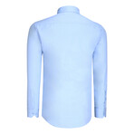 Sam Button Up Shirt // Plain Blue (S)