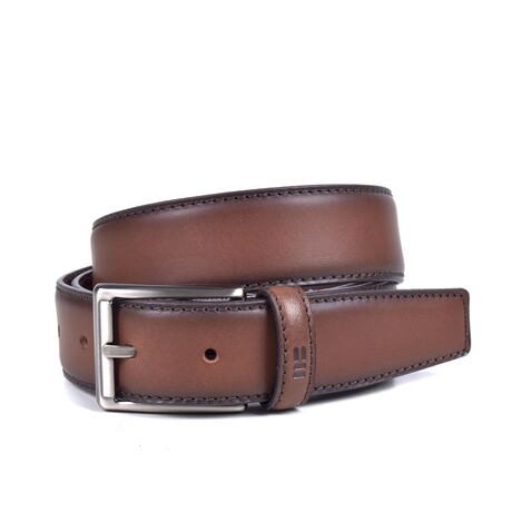 CLASSIC Model 385/32 //  Buckle 8516 // Brown (34)