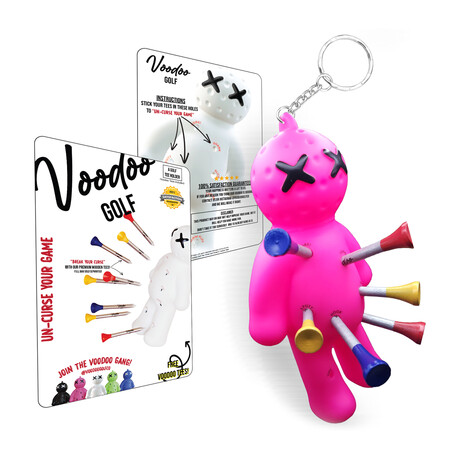 Voodoo Golf Tee Holder // Pink