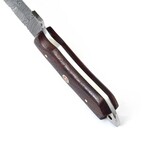 Damascus Hunting Knife // Wood Handle