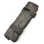 Damascus Chef Knife Set // Red Pakka Wood Handle