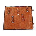 Damascus Chef Knife Set // With Pakka Wood Handle