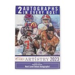 2023 Sage Artistry Football Blaster Box // Chasing Rookies (Stroud, Richardson, Young, Robinson Etc.) // Sealed Box Of Cards