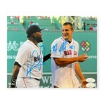 David Ortiz & Rob Gronkowski // Patriots + Red Sox // Autographed Photograph