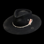 Wide Brim Hat // Black (S)