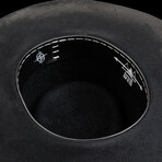 Wide Brim Hat // Black (S)